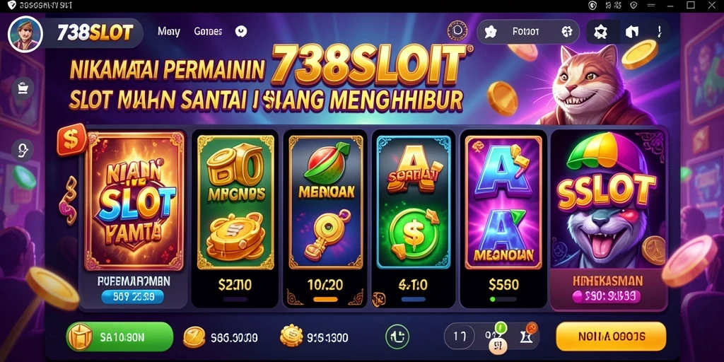 Tampilan menarik dari gameplay 738SLOT yang mengasyikkan.