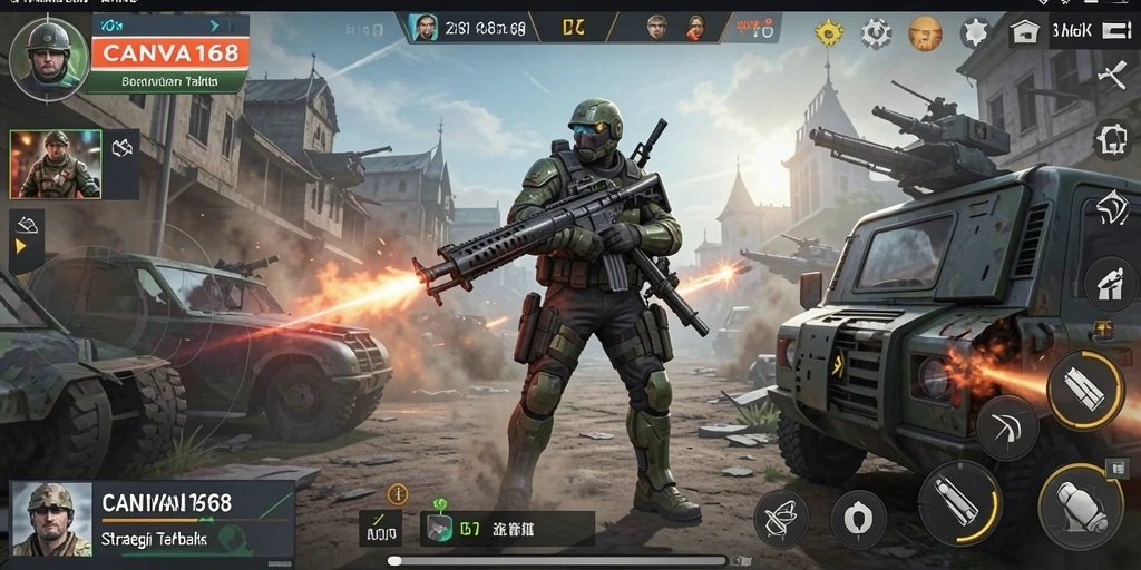 Gameplay CANVA168 menampilkan strategi mendalam dan taktik yang menarik.