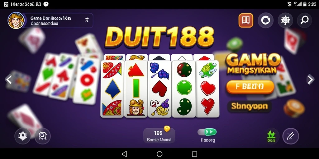 Tampilan menarik dari gameplay seru di DUIT188.