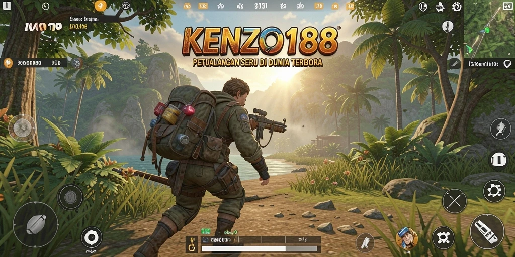 Tampilan gameplay seru dalam dunia terbuka KENZO188.