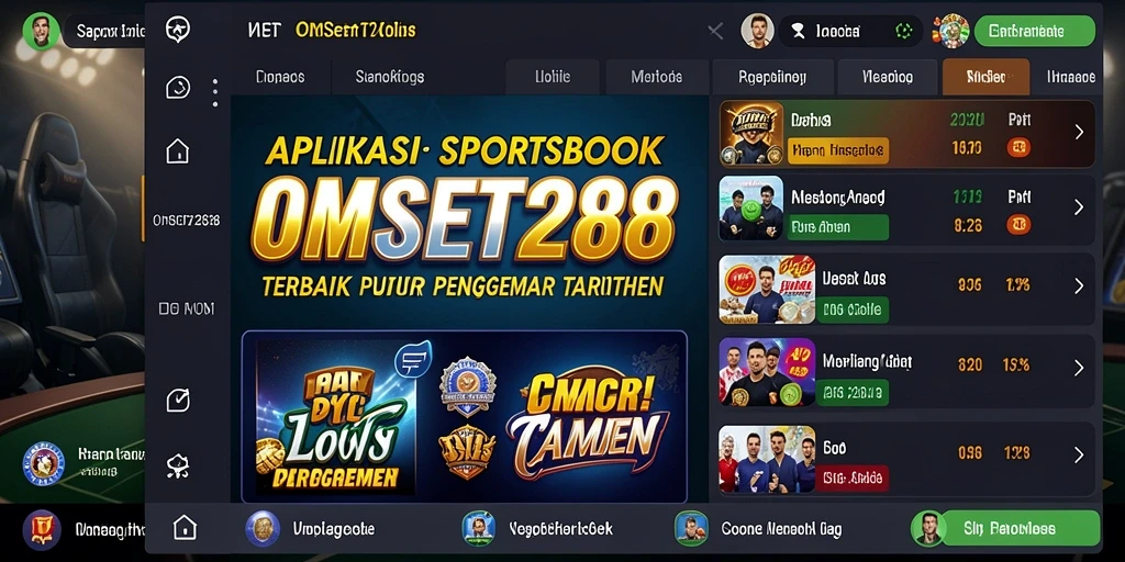 Tampilan screenshot gameplay OMSET288 yang menarik dan mendebarkan.