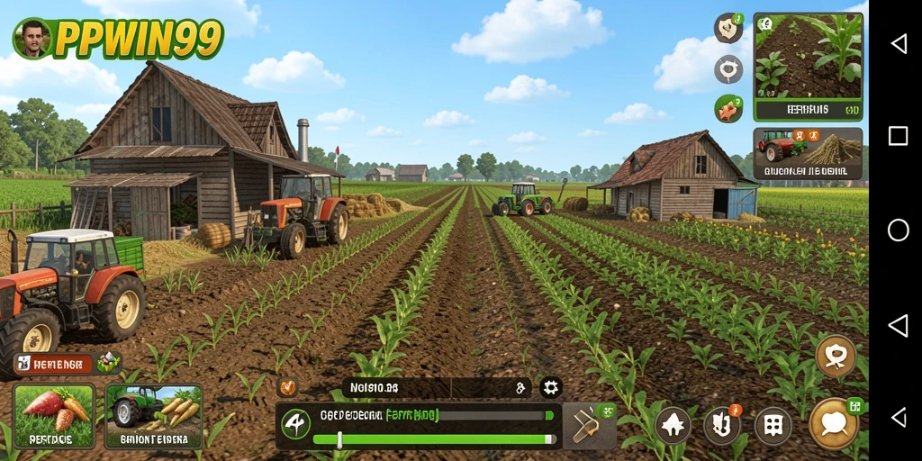 Gameplay menarik dalam dunia pertanian yang menantang.