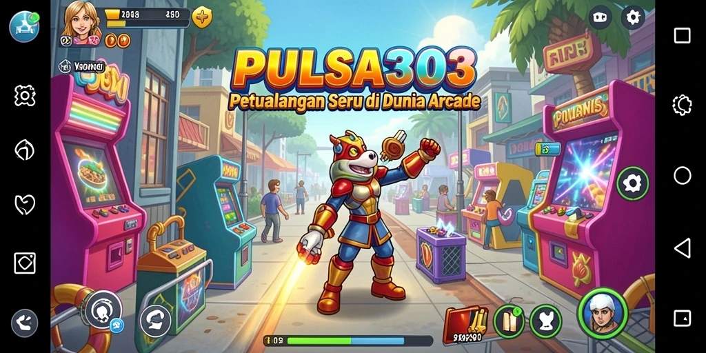 Screenshot gameplay PULSA303 dengan aksi seru dan grafis menawan.