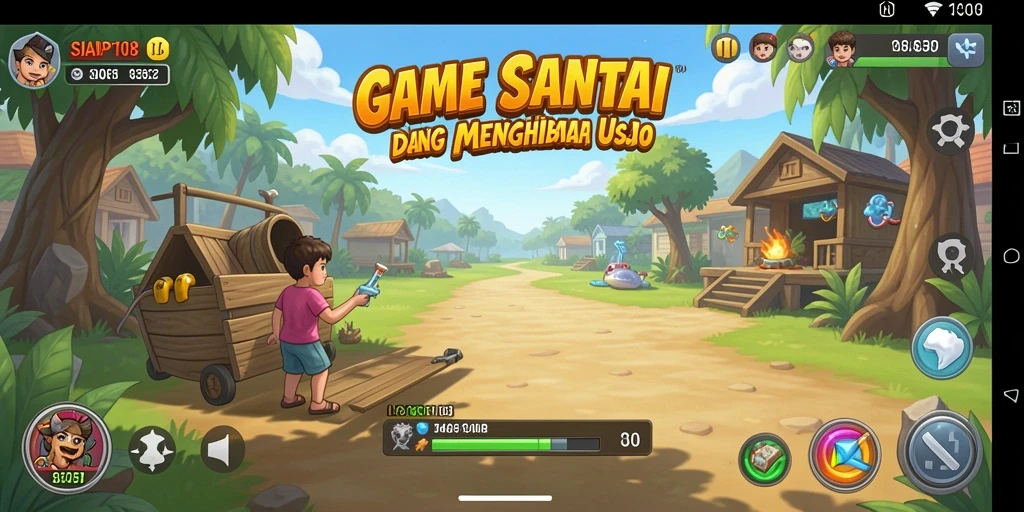 Menampilkan tampilan menarik dari gameplay SIAP108 yang seru dan menghibur.