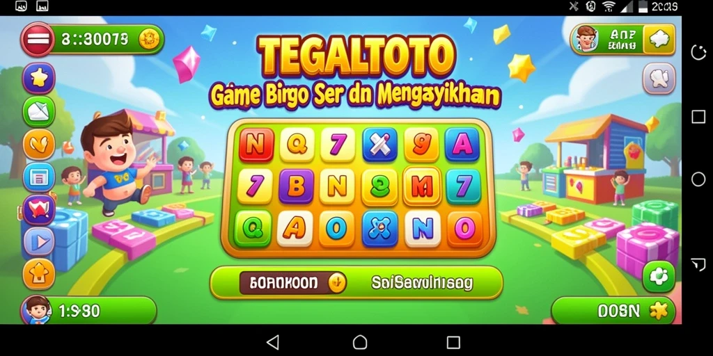 Tampilan gameplay TEGALTOTO yang seru dan mendebarkan.