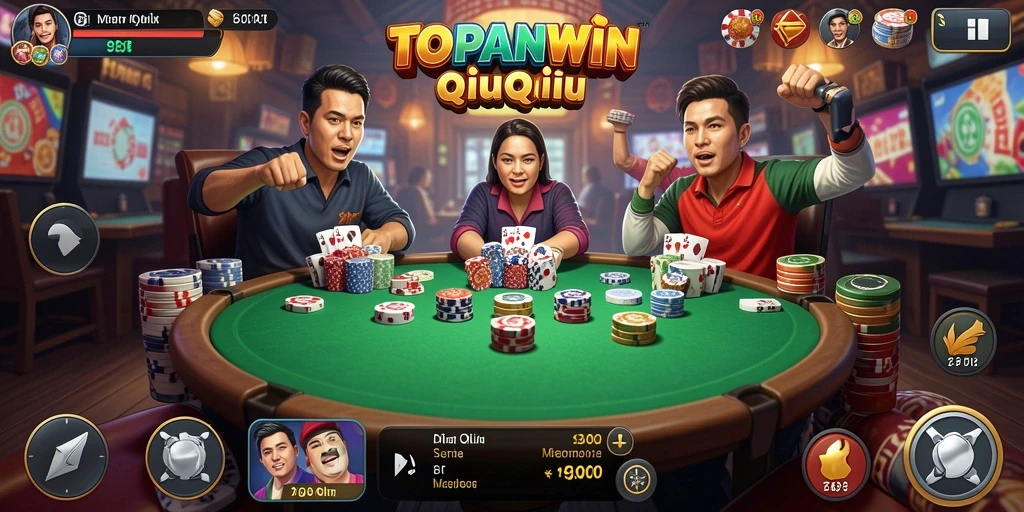 Tampilan gameplay TOPANWIN yang seru dan menegangkan.